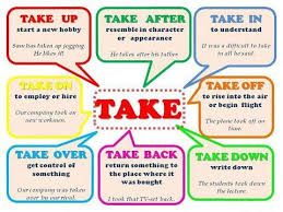 Phrasal Verbs With Take English Language Club