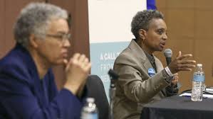 Her current term ends on may 15, 2023. Lori Lightfoot Will Be Chicago S First Black Female Mayor Los Angeles Times