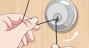 You can easily distinguish the plug of the lock because it has the keyway. How To Pick A Lock Using A Paperclip 9 Steps With Pictures