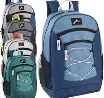 Amazon.com | Trail maker 18 Inch Bulk Backpacks with Bungee ...