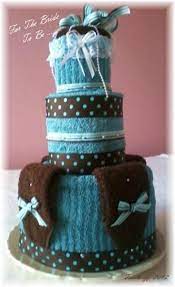 No Sew Bridal Or Baby Shower Towel Cake Project On Craftsy Com Wedding Towel Cakes Towel Cakes Towel Cake