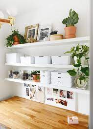 Lucy Gets A Craft Room Ikea Floating Shelves Craft Room Shelves Ikea Lack Shelves