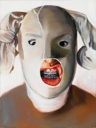 Terror 014 Painting by Barbara Sipos