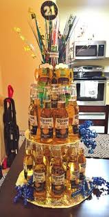 21st Birthday Beer Cake Made It For My Boyfriends 21st I Just Found The Picture 21st Birthday Beer Cake Birthday Beer Cake Beer Birthday