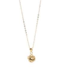 Made In Italy 14k Gold Love Knot Necklace Necklaces T J Maxx Knot Necklace Necklace Gold