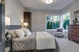 Bathe your space in the warm glow of our fabric shade drum flushmount, designed with a linen shade that beautifully diffuses the light. 75 Primary Bedrooms With Flush Semi Flush Mount Ceiling Lights Photos Home Stratosphere