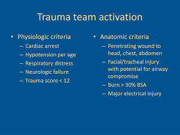 Image result for Trauma Team Activation