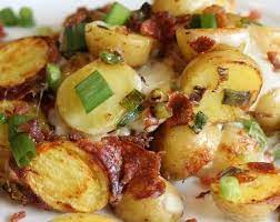 Crockpot Bacon Cheese Potatoes Recipe Recipe Recipes Cooker Recipes Cooking