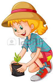 Nino Plantando Un Arbol Nina Feliz Plantar El Arbol De La Ilustracion Vectores Ninas Sembrando Bebe Clipart Clipart