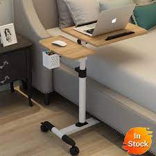 delivery normal foldable computer table adjustable portable laptop desk rotate laptop bed table can be lifted standing desk laptop table for bed portable laptop desk adjustable computer table