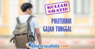 Check spelling or type a new query. Beasiswa Kuliah Gratis Di Politeknik Gajah Tunggal Beasiswa Kita