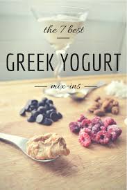 The 7 Best Mix Ins For Greek Yogurt Mad In Crafts Greek Yogurt Recipes Yogurt Recipes Healthy Greek Yogurt