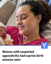 Baby hazel had been growing into her back, giving the new parents a surprise