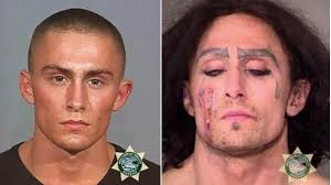See handsome young man's decline into meth-addled fugitive