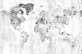 Soontrans carta da parati mattoni 3d adesiva muro di mattoni moderna pannello parete decorativo impermeabile diy per cucina, bagno, salone, ufficio, tv sfondo(77 cm x 70 cm)(10ps, bianco). Carta Da Parati Mappamondo Newspaper Map Mappe Geografiche