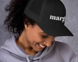Margs. Trucker Cap, Women's Trucker Cap. Embroidered Trucker Cap, Margarita  Cap, Margarita Trucker Cap, Trucker Cap, Fun Trucker Cap