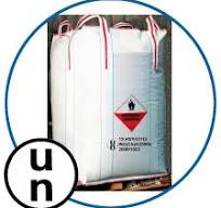White UN Jumbo Bag FIBC untuk barang-barang berbahaya - Cina ...