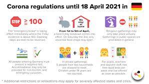 Returning to russia partially restricted. Corona Germany Measures Of The Federal Government