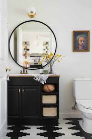 Add a whimsical wallpaper, and you can change the whole look in one swoop. 25 Incredibly Stylish Black And White Bathroom Ideas To Inspire