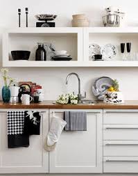 Pin By Caitlin Scott On My Kitchen Inspirations Butcher Block Counter Open Kitchen Shelves Kitchen Door Handles