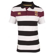 Qld Soo Multi Stripe Polo Big Tall Polo Canterbury Clothing Sportswear