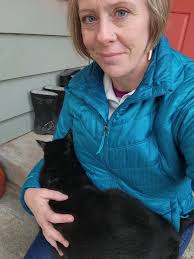 Lost black scruffy cat found in Tower Grove East