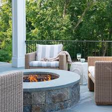We've also compiled a fire pit faq to address any questions you might have about adding a fire pit to your home. Slate Patio Tiles Round Fire Pit Design Ideas