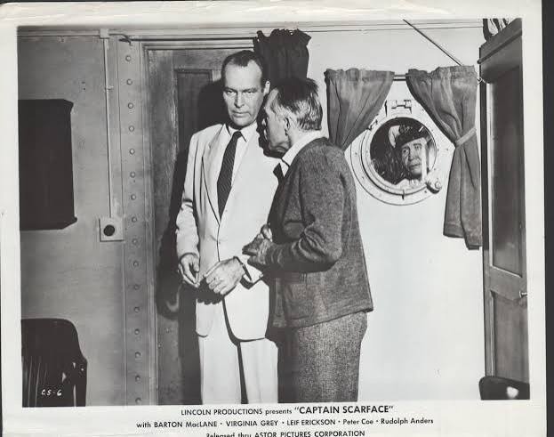 Captain Scarface (1953) 8x10 black & white movie photo #6