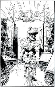 Pin By Bryan On Jurassic Park Jurassic Park Tattoo Dinosaur Coloring Pages Dinosaur Coloring
