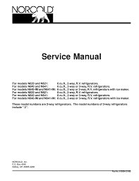 Norcold Service Manual Pdf Manualzz Com