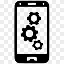 Black mobile phone icon on transparent stock vector 1038756454. Free Android Icon Png Transparent Images Pikpng
