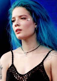 Halsey Halsey Halsey Blue Hair Blue Hair
