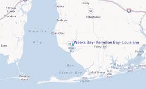 Weeks Bay Vermilion Bay Louisiana Tide Station Location Guide