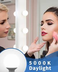 Pazetiv 8 Pack Daylight LED Globe Light Bulbs for Bathroom, 120V 60 watt  Equivalent, E26 Medium Base, Non-Dimmable Vanity Light Bulbs Round, 5000K  Bright G25 LED Bulb Over Mirror