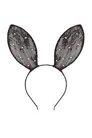 Embellished Lace Bunny Ear Headband Forever 21 Lace Bunny Ears Bunny Ears Headband Ear Headbands
