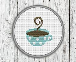 A color printer works best for this, so you can easily wall hangings, pillows, toys and placemats are just a few of the many projects you can make with free cross stitch patterns. Coffee Cross Stitch Patterns Novocom Top