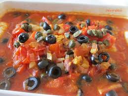 Lieu Noir A La Tomate Aux Olives Noires Et Aux Capres Diet Delices Recettes Dietetiques Recettes De Cuisine Lieu Noir Recette Recette Poisson