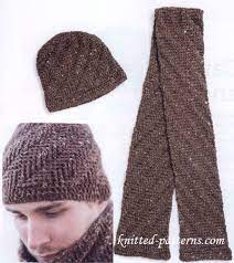 Free Crochet Men S Hat And Scarf Patterns Serbest Orgu Orme Sapka Desenleri Orgu