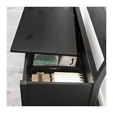 Black Bench With Backrest Ikea Us Furniture And Home Furnishings Bench With Storage Ikea No Closet Solutions