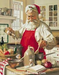 santa in the papa noel cartes de noel vintage joyeux noel