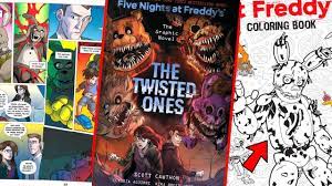 Five night's at freddy's the untold story. The Twisted Ones Graphic Novel Preview New Fnaf Coloring Book Reveal Youtube