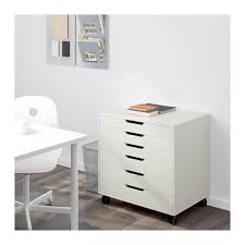 Alex Ladhurts Pa Hjul Vit 67x66 Cm Ikea Ikea Drawers Drawer Unit Ikea