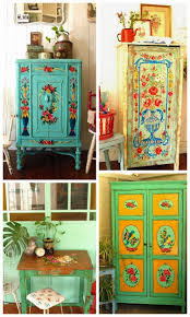 Las Vidalas Hand Painted Furniture Painted Furniture Mexican Furniture