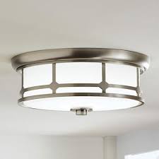 Solar security lights have the major lighting fixture and an extra solar panel. Ceiling Lighting At The Home Depot