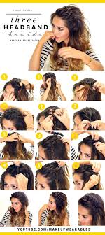 So, here are the personal favorite hairstyles i love to do on my hair that will definitely look gorgeous on yours! 3 Easy Headband Braid Hairstyles For Lazy Girls Cute Braided Hair Tutorial Hair Styles Hair Braided Hairstyles Tutorials