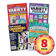 Mailing address 6 prowitt street norwalk, ct 06855. Penny Dell Favorite Crossword Variety Puzzle 8 Pack Paperback Walmart Com