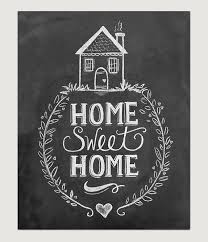 Home Sweet Home Print Tafel Kunst Home Sweet Home Kunst Etsy Chalkboard Art Blackboard Art Chalkboard Art Print