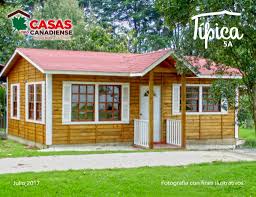 Se trata de una vivienda perfectamente equipada, y con una estructura en la que la madera adquiere un protagonismo esencial, adoptando la. Productos Archivo Casas Tipo Canadienses
