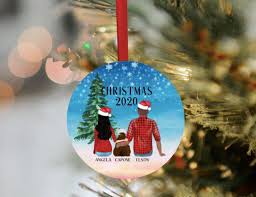 Custom Couple Christmas Ornamentpersonalized Couple Etsy In 2020 Personalized Christmas Ornaments Family Christmas Ornaments Etsy Crafts