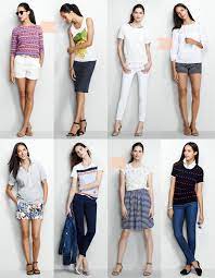 Once Again I Am More Interested In The J Crew Factory Outfits Than J Crew S Options Her Casual Outfits Spring Summer Spring Outfits Casual Spring 2021 Outfits